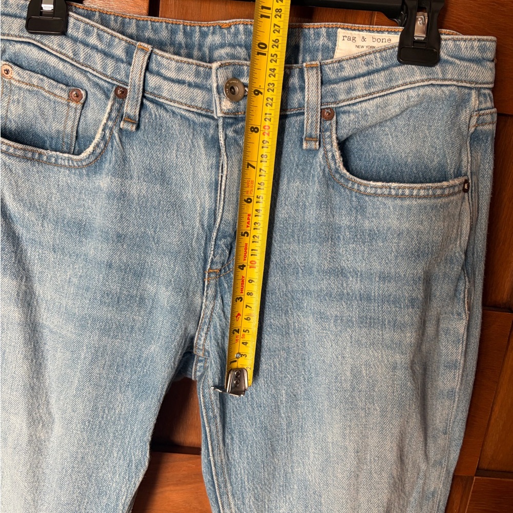 rag & bone Dre low-rise slim boyfriend Jeans - Picture 4 of 9